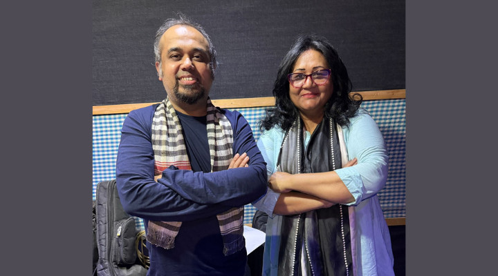 ‘চায়ের চুমুকে’ ফাহমিদা নবী-জয় শাহরিয়ার